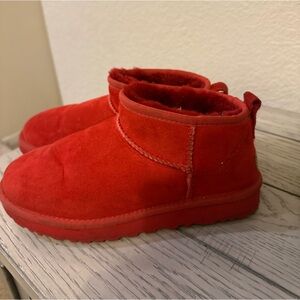 Red Women Ugg boots